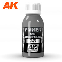 AK Interactive Grey Primer And Microfiller 100ml [AK758]