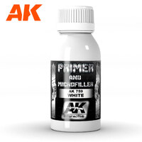 AK Interactive White Primer And Microfiller 100ml [AK759]