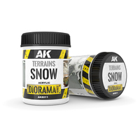 AK Interactive Dioramas: Terrains Snow - 250ml (Acrylic) [AK8011]