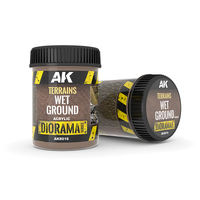 AK Interactive Dioramas: Terrains Wet Ground - 250ml (Acrylic) [AK8016]