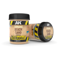 AK Interactive Dioramas: Terrains Beach Sand - 250ml (Acrylic) [AK8019]