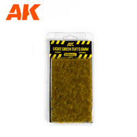 AK Interactive Dioramas: Light Green Tufts 6mm [AK8118]