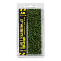 AK Interactive Dioramas: Leaves And Shrubbery Foliage (Elongated) [AK8144]