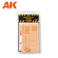 AK Interactive Laser Cut Wooden Box 001 1:35. 9 Units [AK8226]