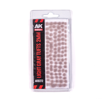 AK Interactive Light Gray - Fantasy Tufts 2mm