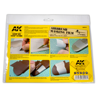 AK Interactive Airbrush Masking Film - 2 units