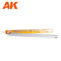 AK Interactive Metallic Multi Scale Triangular Ruler [AK9049]