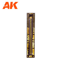 AK Interactive Brass Pipes 0.4mm 5 Units [AK9103]