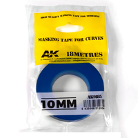 AK Interactive Blue masking Tape for curves 10mm  [AK9185]