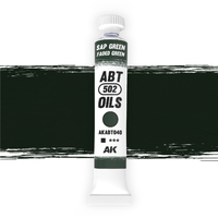 AK Interactive ABT 502: Sap Green / Faded Green 20ml Oil Paint