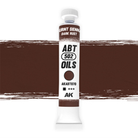 AK Interactive ABT 502: Burnt Sienna / Dark Rust 20ml Oil Paint