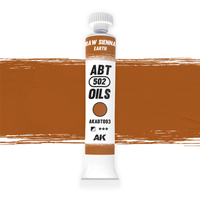 AK Interactive ABT 502: Raw Sienna / Earth 20ml Oil Paint