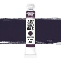 AK Interactive ABT 502: Permanent Violet 20ml Oil Paint