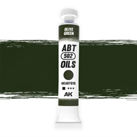 AK Interactive ABT 502: Olive Green 20ml Oil Paint