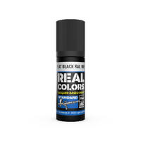 AK Interactive Real Colors: Flat Black RAL 9005 - 17ml Lacquer Paint