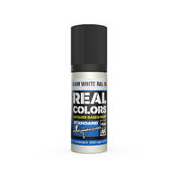 AK Interactive Real Colors: Cream White RAL 9001 - 17ml Lacquer Paint