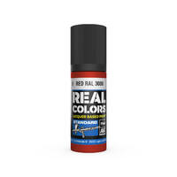 AK Interactive Real Colors: Red RAL 3000 - 17ml Lacquer Paint