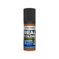 AK Interactive Real Colors: Clear Orange - 17ml Lacquer Paint