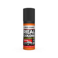 AK Interactive Real Colors: Jäger Orange - 17ml Lacquer Paint