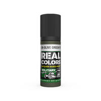 AK Interactive Real Colors: Olivgrün-Olive Green RAL 6003 - 17ml Lacquer Paint