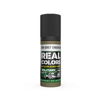 AK Interactive Real Colors: Graugrün-Grey Green RAL 7008 - 17ml Lacquer Paint