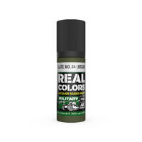 AK Interactive Real Colors: Slate No.34 (BS381) - 17ml Lacquer Paint