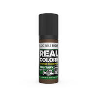 AK Interactive Real Colors: S.C.C. No.2 Brown - 17ml Lacquer Paint