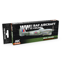 AK Interactive Real Colors Set: WWII RAF Aircraft Colours