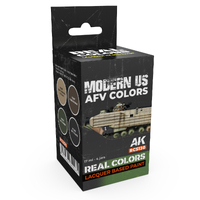 AK Interactive Real Colors Set: US Army Modern AFV Colours