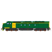 Auscision HO CLF Class Locomotive CLF2 Australia Southern Railroad - Green/Yellow