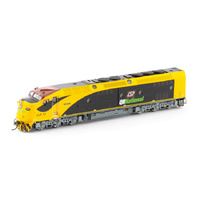 Auscision HO CLP13 QR National, 'Nukunu' - Yellow/Black - DCC Sound Equipped