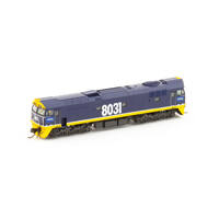 Auscision Models N 8031 FreightCorp Blue/Yellow with FC Logos Locomotive