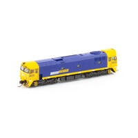 Auscision Models N 8033 Pacific National Blue/Yellow Locomotive - DCC Sound Equipped