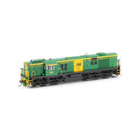 Auscision HO 607-N AN Green/Yellow - Green Roof - with DCC Sound