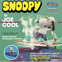 Atlantis Snoopy Is Joe Cool Plastic Model Kit [M7502]