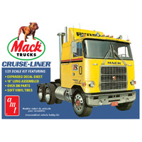 AMT 1/25 Mack Cruise-Liner Semi Tractor Plastic Model Kit