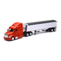 New Ray 1/43 Peterbilt 387 Grain Hauler Diecast Truck