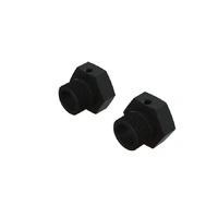 Arrma 17mm Aluminum Wheel Hex 16.5mm Thick (2pcs) Black AR311117