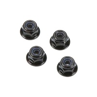 Arrma Flange Lock Nuts 4mm (4), AR708001