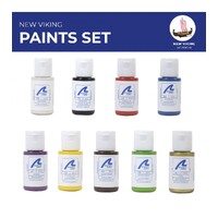 Artesania Paint Set for Ship Model #19001 Viking Drakkar (9x 20ml)