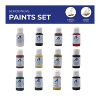 Artesania Paint Set for Ship Model #22115 Virginia & #22416 Harvey (12x 20ml)