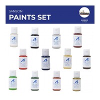 Artesania Paint Set for Ship Model #20415 Tugboat Sanson (12x 20ml)