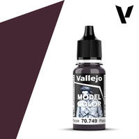 Vallejo Model Colour #049 - Dark Purple - 18 ml Matt Acrylic Paint