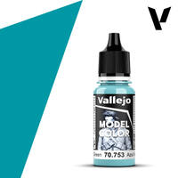 Vallejo Model Colour #068 - Light Blue Green - 18 ml Matt Acrylic Paint