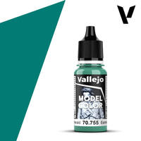 Vallejo Model Colour #074 - Light Emerald - 18 ml Matt Acrylic Paint