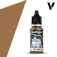 Vallejo Model Colour #148 - Mustard Brown - 18 ml Matt Acrylic Paint