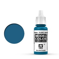 Vallejo Model Colour #067 Medium Blue 17 ml Acrylic Paint