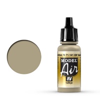 Vallejo Model Air IDF Sand Gray 73 17 ml Acrylic Airbrush Paint