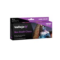 Vallejo Game Colour Non Death Chaos - 8 Colour Acrylic Paint Set