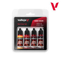 Vallejo Game Colour Red Colours Acrylic Paint Set